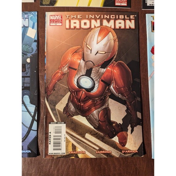 Iron Man Variant Lot (12) NM Range w/ 1st Rescue Pepper Potts MCU Marvel Comics - Picture 11 of 13